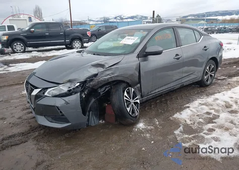 2021 Nissan Sentra Sv Xtronic Cvt z USA, uszkodzony, nr VIN 3N1AB8CV8MY285128